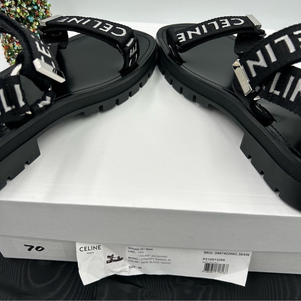 Man, Celine, Leo strappy sandals size 46 in Italy - Picture 10 of 10
